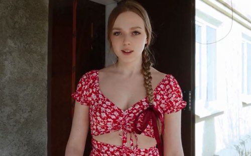 "Я приехал из города и заблудился!" - Деревенская девушка не осталась равнодушной!